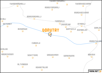 map of Dorutay