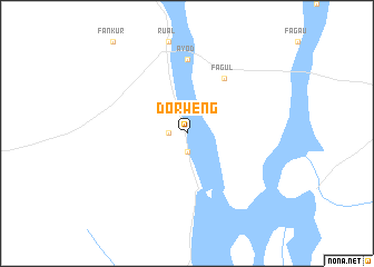 map of Dorweng