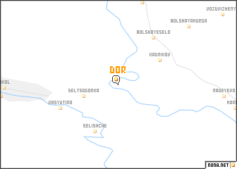 map of Dor