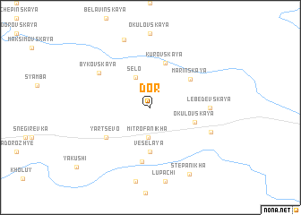 map of Dor