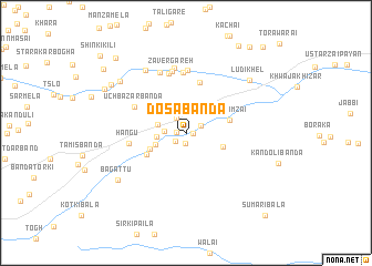 map of Dosa Bānda