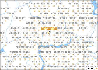 map of Dosanda