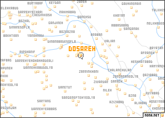 map of Do Sareh