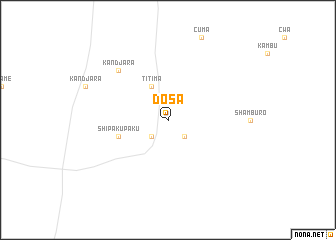 map of Dosa