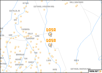 map of Dosa