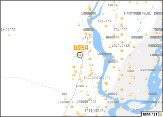 map of Dosa