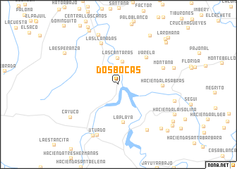 map of Dos Bocas