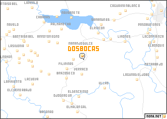 map of Dos Bocas