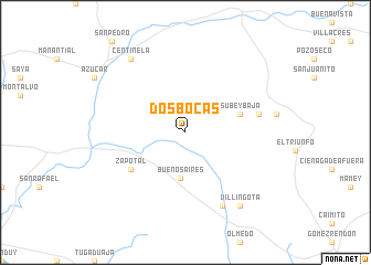 map of Dos Bocas