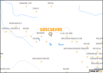 map of Dos Cuevas