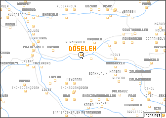 map of Doseleh