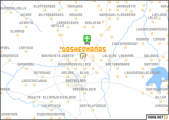 map of Dos Hermanas