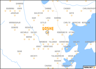 map of Doshē