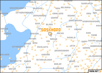 map of Dos Khoro