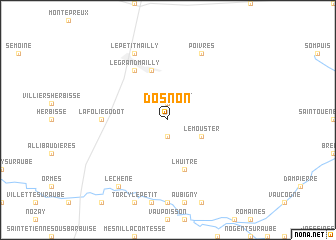 map of Dosnon