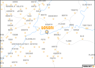 map of Dosoni