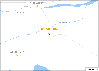 map of Dosovka