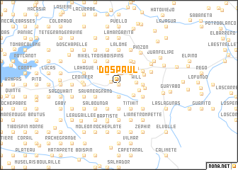 map of Dos Paul