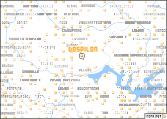 map of Dos Pilon