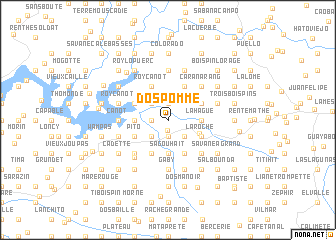 map of Dos Pomme