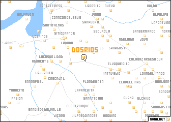 map of Dos Ríos