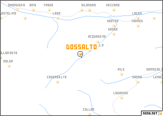 map of Dossalto