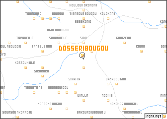 map of Dosséribougou