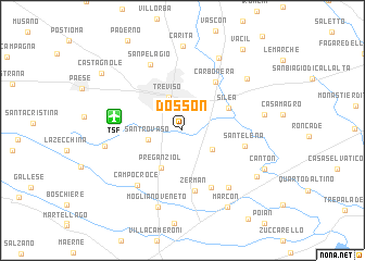 map of Dosson