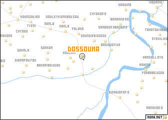 map of Dossouma