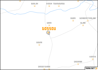 map of Dossou