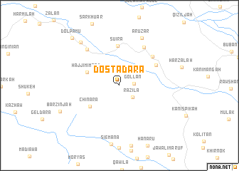 map of Dosta Dara