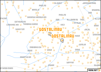 map of Dost Ali Nau