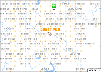 map of Dostapur