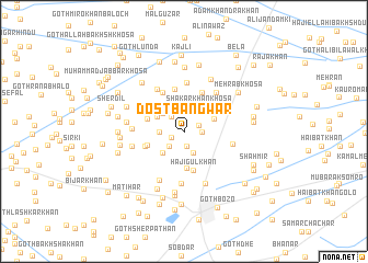 map of Dost Bangwār