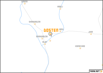 map of Dosten