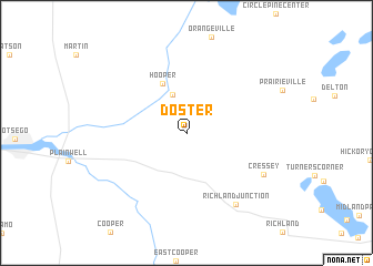 map of Doster