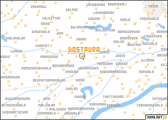 map of Dostpura