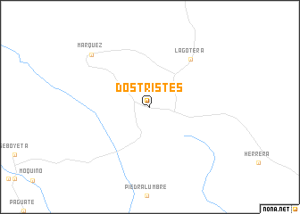 map of Dos Tristes