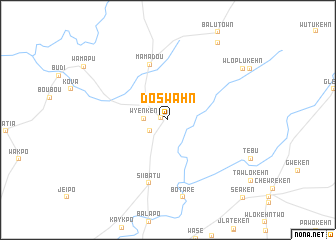 map of Doswahn