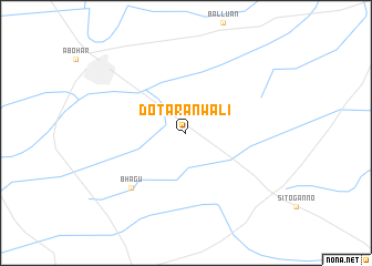 map of Dotārānwāli