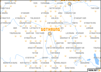 map of Dothaung