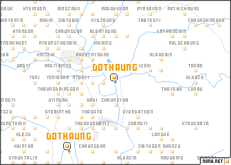 map of Dothaung