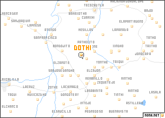 map of Dothí