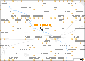 map of Dötlingen