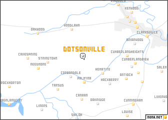 map of Dotsonville