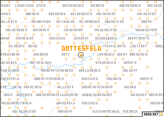 map of Döttesfeld
