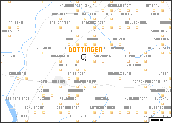 map of Dottingen