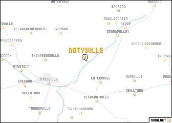 map of Dotyville