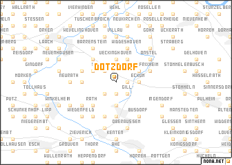 map of Dötzdorf