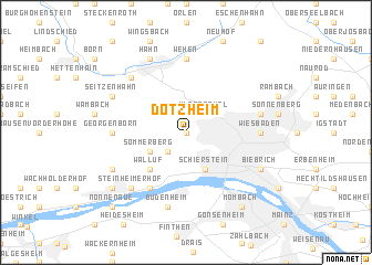 map of Dotzheim